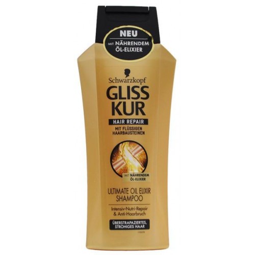 Gliss Kur Hair Repair Ultimate Oil Elixer Shampoo Ml Gl